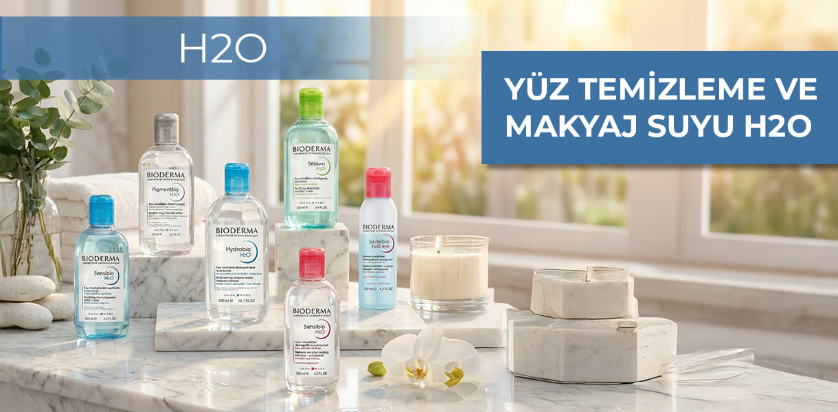 Bioderma H2O Yüz ve Makyaj Temizleme Suyu