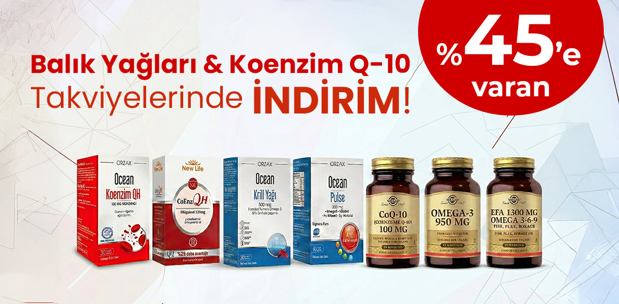 Balık Yağları & Koenzim Q10