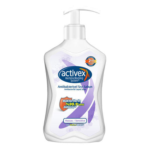 activex antibakteriyel sıvı sabun hassas