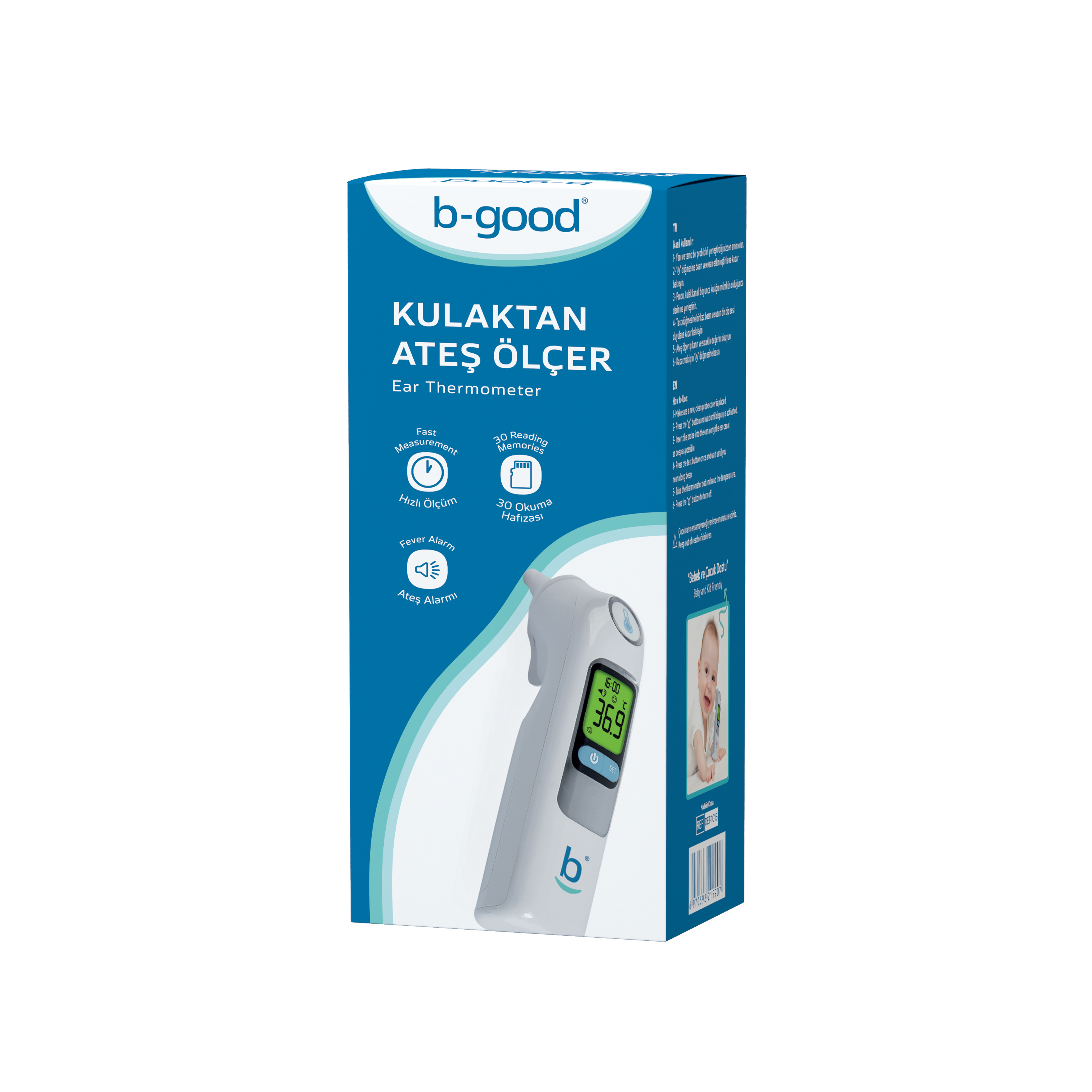 B-Good Kulaktan Ateş Ölçer