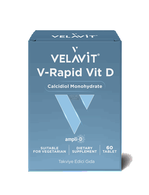 Velavit V-Rapid Vit D Calcidiol Monohydrate Ampli-D 60 Tablet