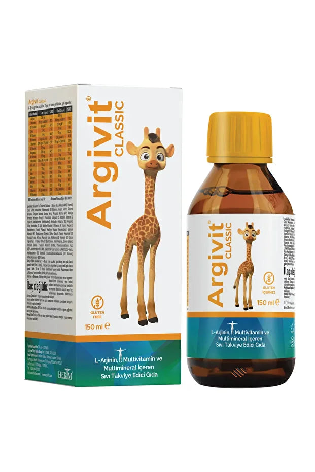 Argivit Classic L-Arjinin Vitamin Şurup 150ML