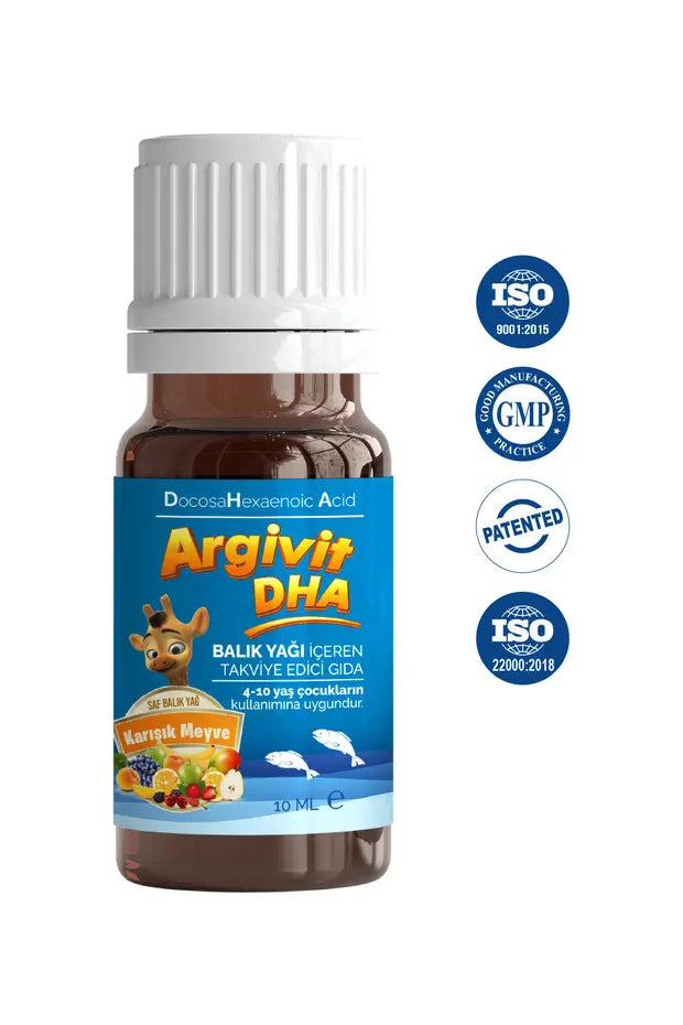 Argivit DHA FISH OIL 10ML Damla