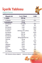 Argivit Focus 150ML Fosfotidilserin L-Arjinin Multivitamin VE Multimineral Içeren ORAL Solüsyon