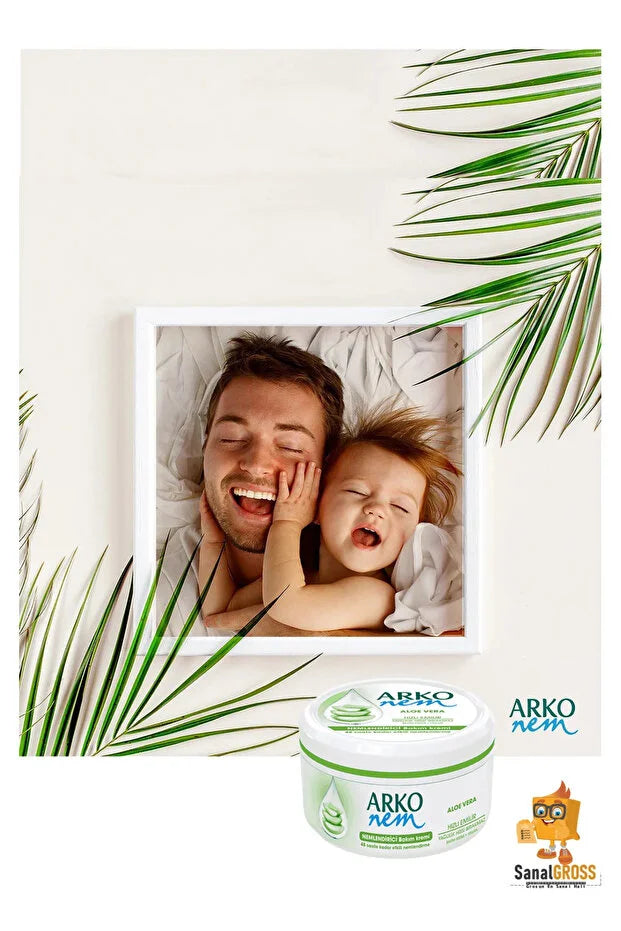 Arko Nem Aloe Vera Özlü 300ml Nemlendirici Bakim Kremi