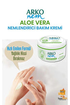 Arko Nem Aloe Vera Özlü 300ml Nemlendirici Bakim Kremi