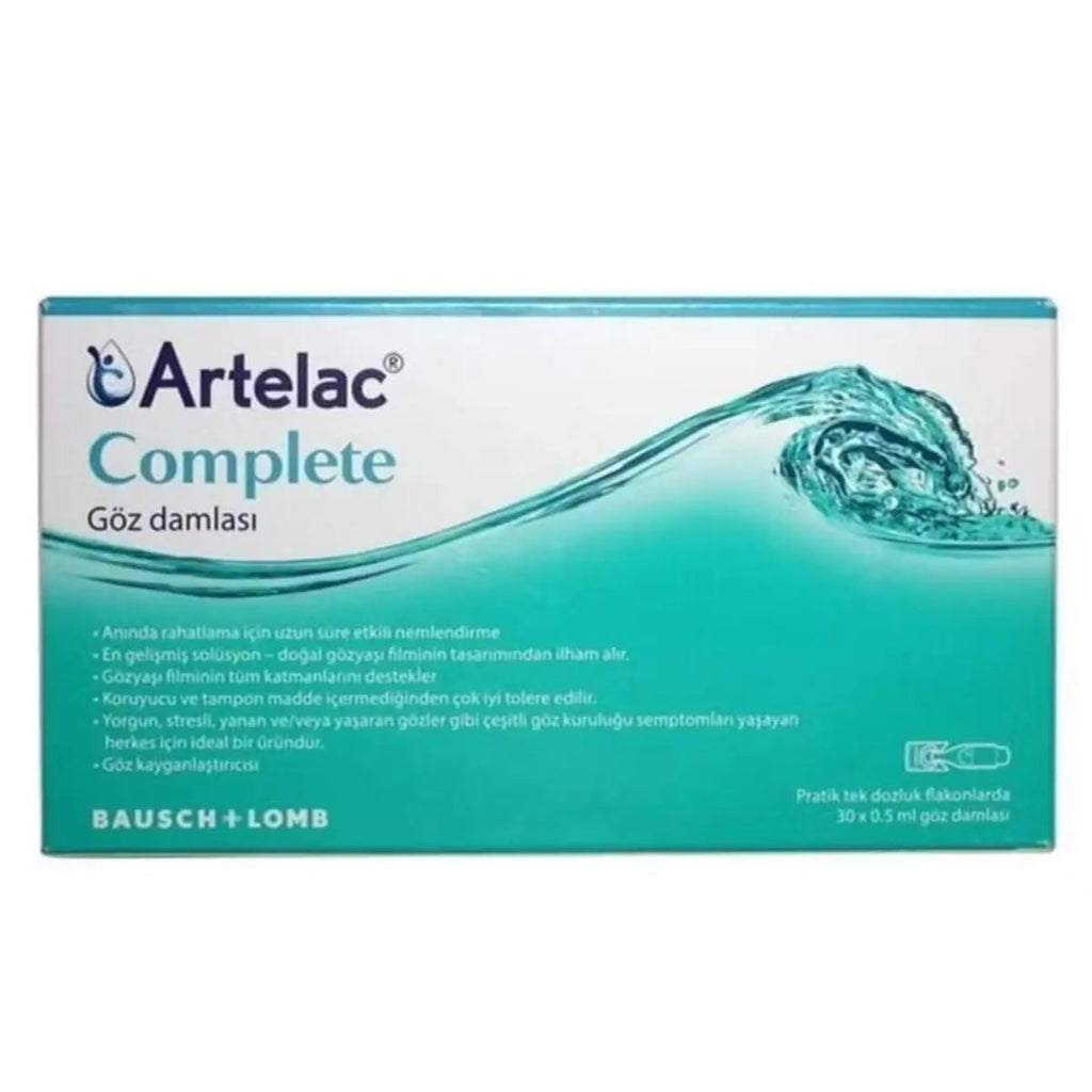 Artelac Complete %0.24 0.5Mlx30 Flakon Göz Damlasi