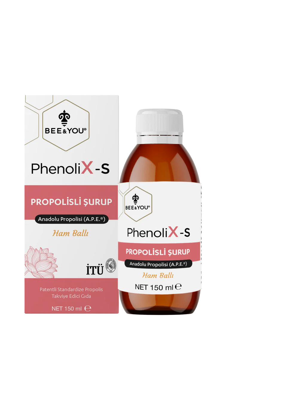 BEE YOU Phenolix-S Propolisli Şurup 150ML