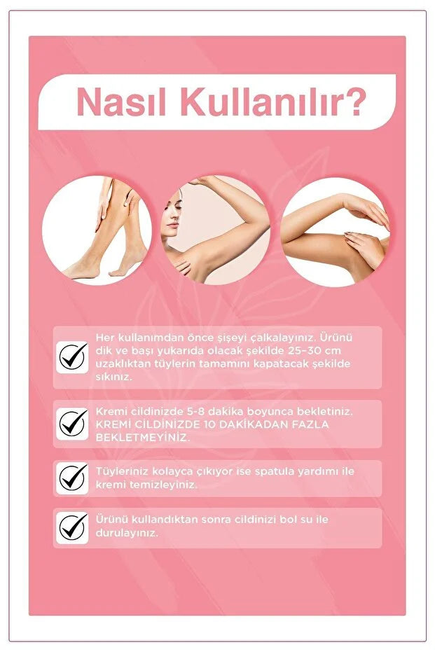 Bioder Bio Epilation Bitkisel Tüy Dökücü Sprey Kadin 175ml