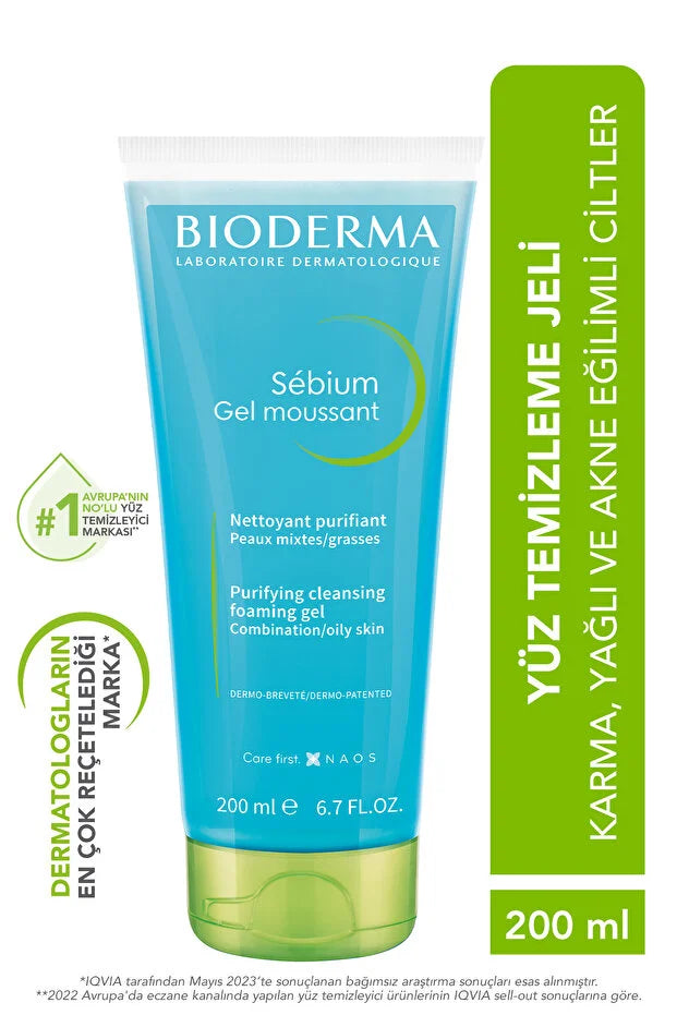 Bioderma Akn Mat Spf30 150ml+sebium Gel Moussant 100ml Yagli Akne Bakim Seti