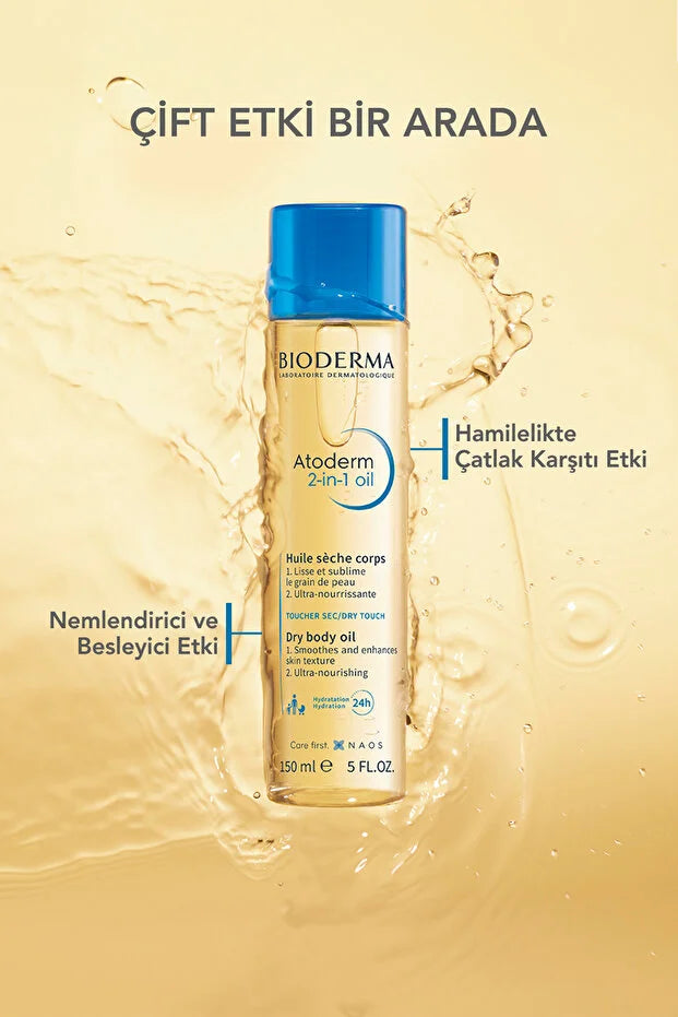 Bioderma Atoderm 2-in-1 Body Oil 150ml