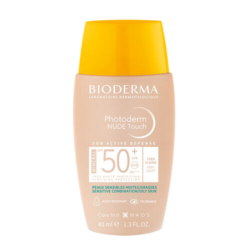 Bioderma Photoderm Nude Touch Very Light Spf50+ 40ml