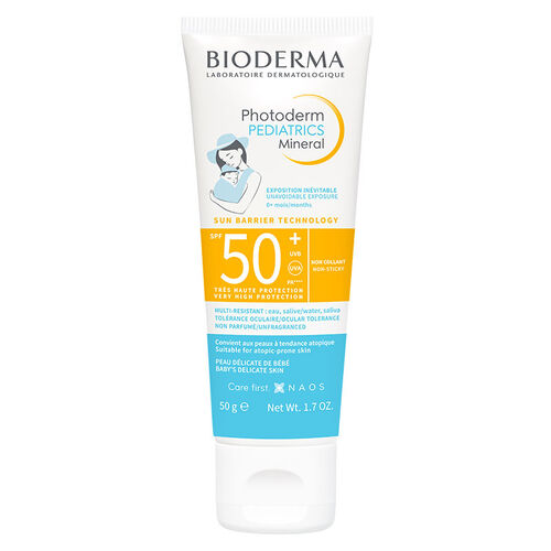 Bioderma Photoderm Pediatrics Mineral SPF50+ 50 Gr Bebek Ciltlerine Özel Güneş Kremi