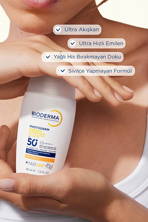 Bioderma Photoderm Xdefense Ultra-fluid Spf50+ 40ml Shade 01 Very Light