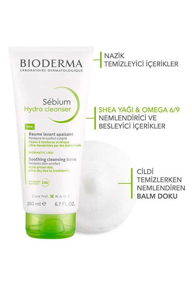 Bioderma Sebium Hydra Cleanser 200ml