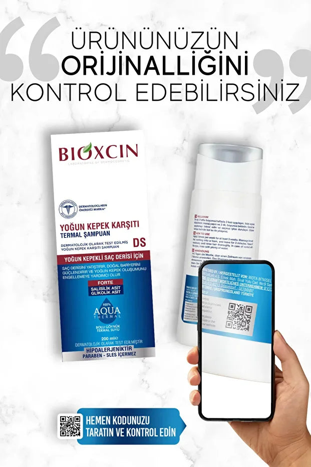 Bioxcin Aqua Thermal Ds Yogun Kepek Sampuan 200ml