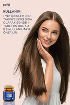 Bioxcin Biotin 5000mcg 60 Tablet+biotin Sampuan 300 Ml Kofre