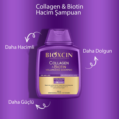 Bioxcin Collagen Biotin Hacim Sampuani 300ml