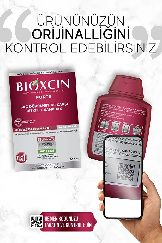Bioxcin Forte Yogun Saç Dökülmesine Karsi Sampuan 300ml 3 Al 2 Öde