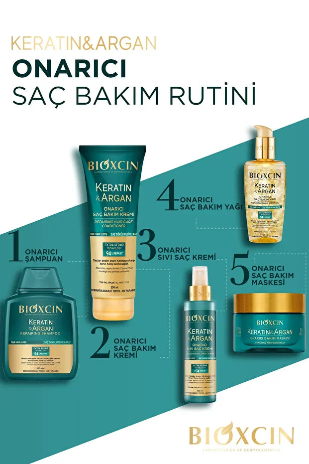 Bioxcin Keratin Argan Onarici Saç Bakim Yagi 150ml