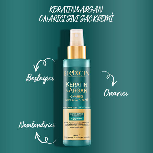 Bioxcin Keratin Argan Onarici Sivi Saç Kremi 150ml