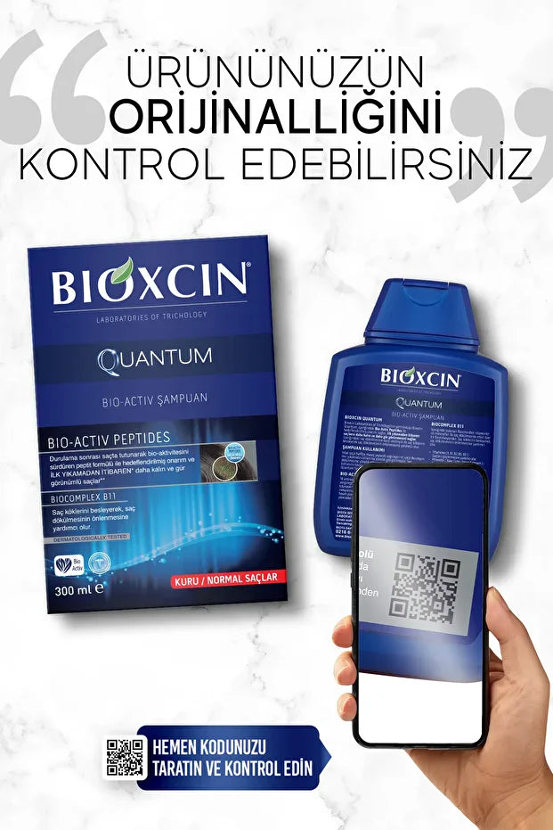 Bioxcin Quantum Saç Dökülmesine Karsi Kuru Normal Sampuan 300ml 3 Al 2 Öde
