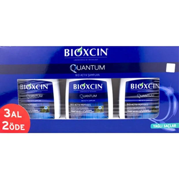 Bioxcin Quantum Yağlı Saçlar İçin Şampuan (300 ml) 3 Al 2 Öde