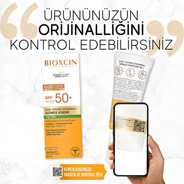 Bioxcin Sun Care Spf50+ Kuru Normal Çok Yüksek Korumali Günes Kremi 50ml