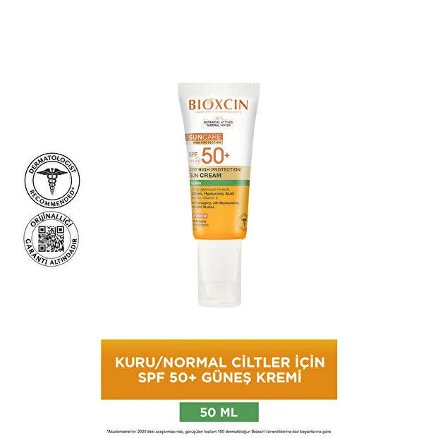 Bioxcin Sun Care Spf50+ Kuru Normal Çok Yüksek Korumali Günes Kremi 50ml