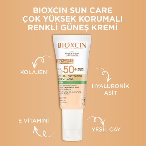 Bioxcin Sun Care Spf50+ Yagli Ciltler Çok Yüksek Korumali Günes Kremi 50ml