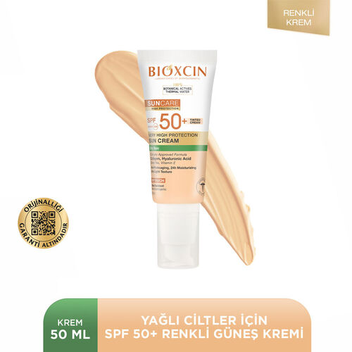 Bioxcin Sun Care Spf50+ Yagli Ciltler Çok Yüksek Korumali Günes Kremi 50ml