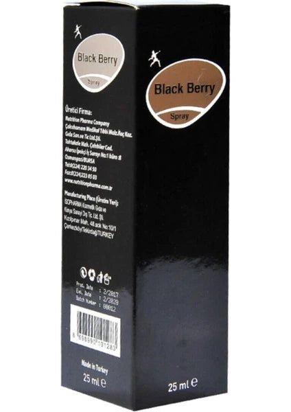 Blackberry Massage Spray Oil 25Ml Masaj Yaği