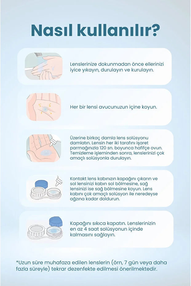Blefaritto Lens Solüsyonu 360ml Lens Kabi Hediyeli