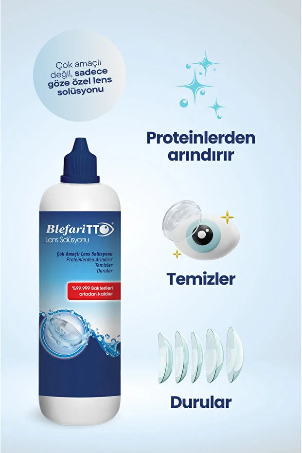 Blefaritto Lens Solüsyonu 360ml Lens Kabi Hediyeli