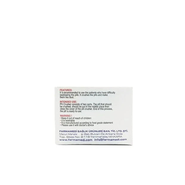 Bluewell Pill Crusher Tablet Ezici