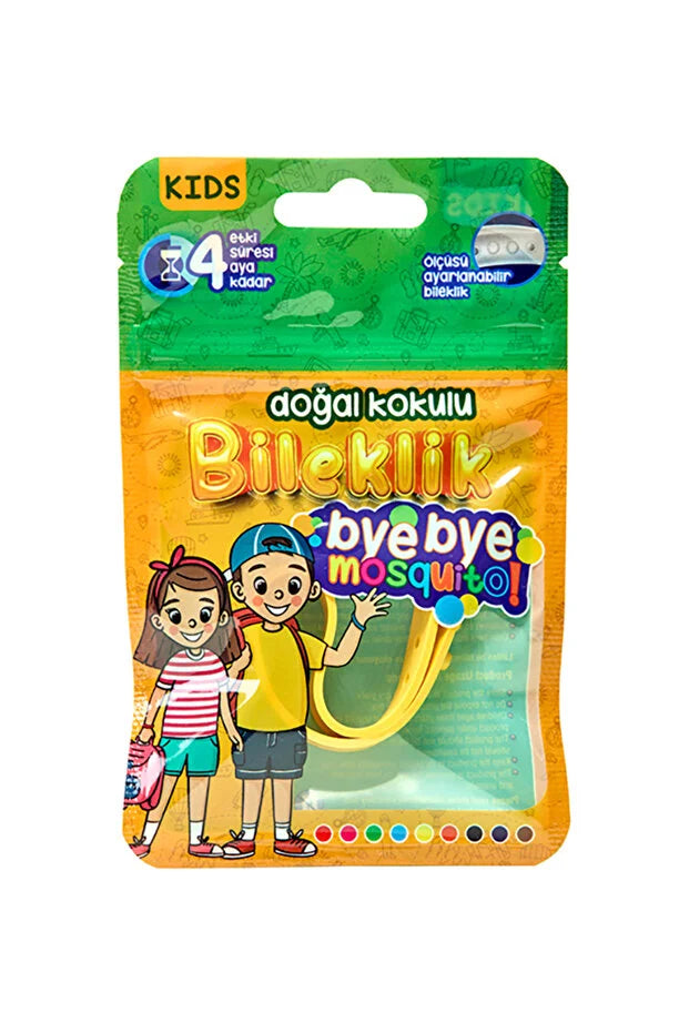 Bye Bye Mosquito Doğal Kokulu Bileklik Çocuk