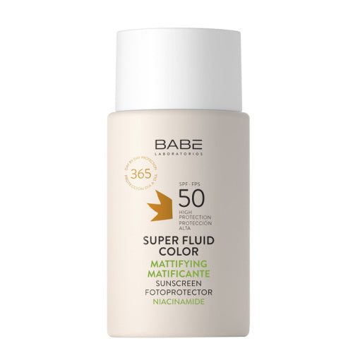 Babe Super Fluid Color Mattifying Sunscreen SPF50 (50 ml)