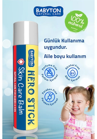 Babyton Hero Stick Cilt Bakım Balmi 5ml