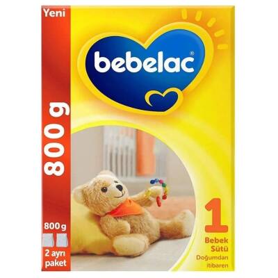 Bebelac 1 800 gr Doğumdan İtibaren Bebek Sütü