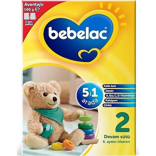 Bebelac 2 800 gr 6. Aydan İtibaren Devam Sütü