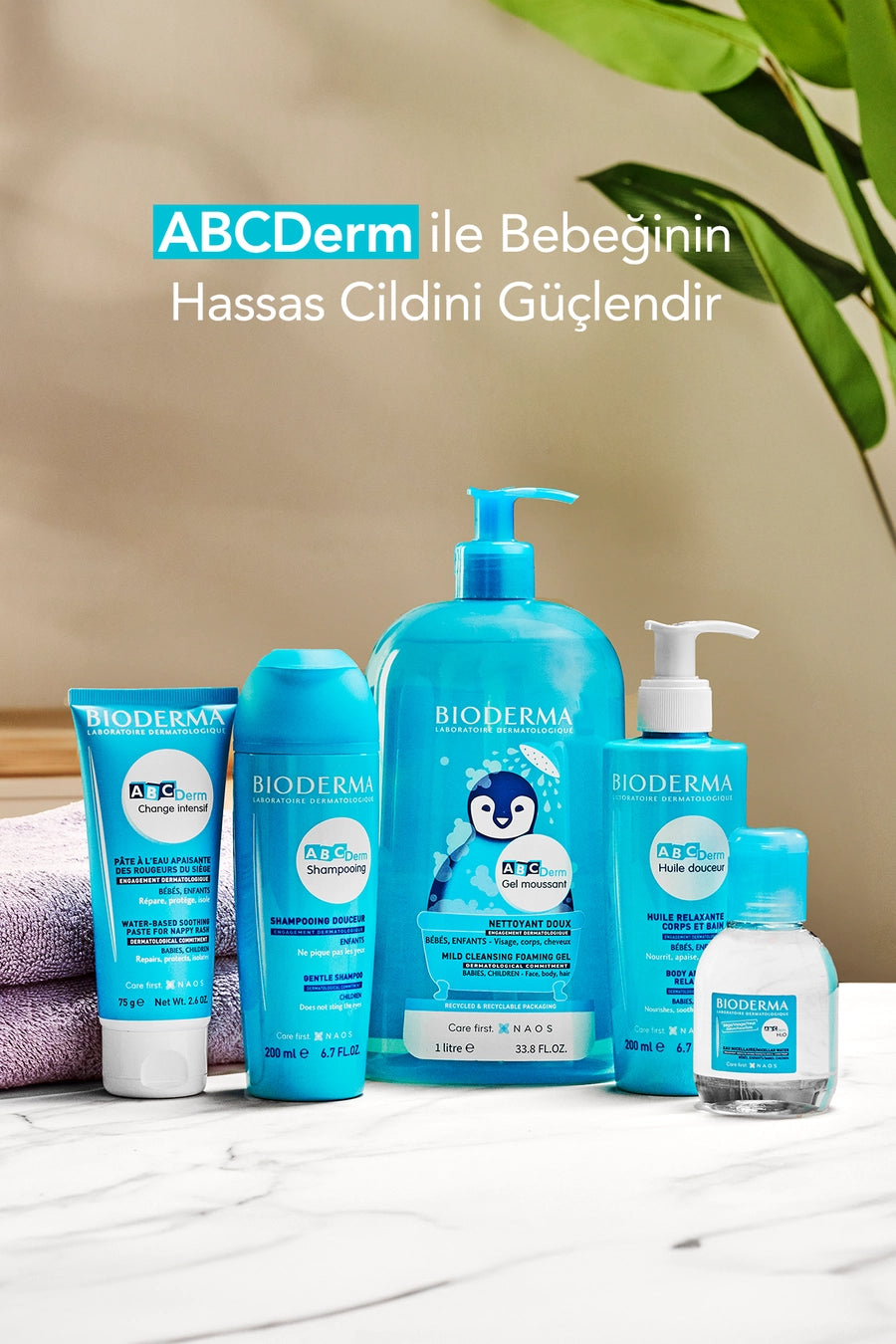 Bioderma ABCderm Bebek ve Çocuklar İçin Masaj Yağı 200 ml