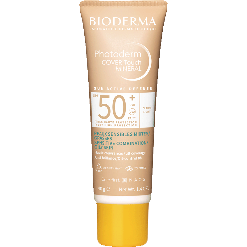 Bioderma Photoderm Cover Touch Mineral SPF 50+ Light 40 ml