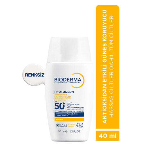 Bioderma Photoderm Xdefense Ultra-fluid Spf50+ 40ml Shade 02 Light