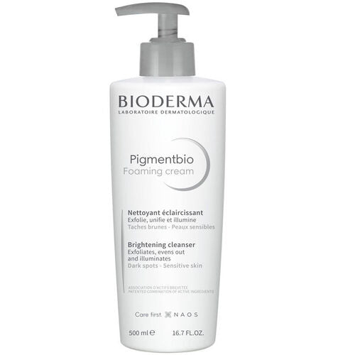 Bioderma Pigmentbio Foaming Cream 500 ml Leke Eğilimli Ciltler için Peeling Etkili Temizleme Jeli