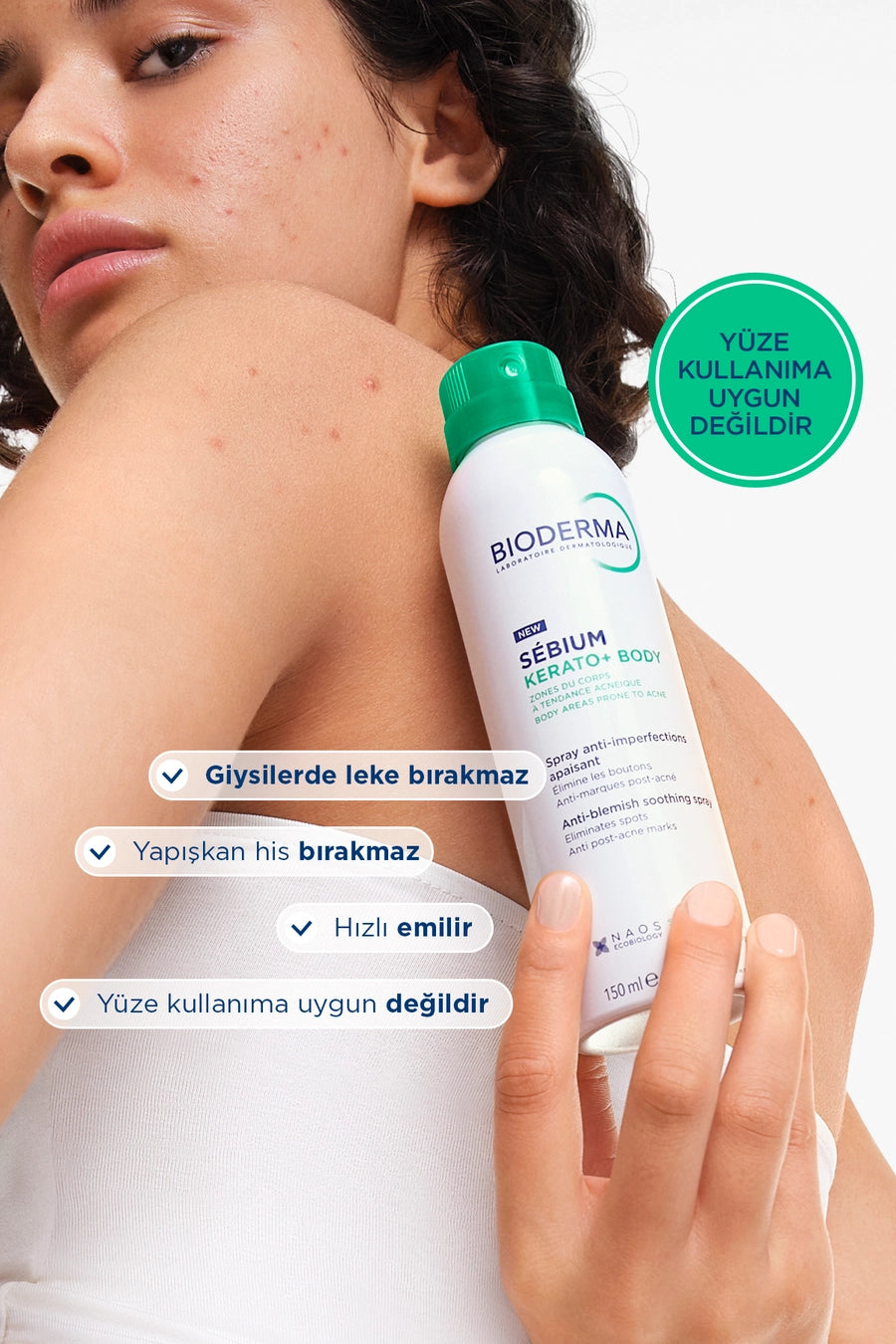 Bioderma Sebium Kerato+ Body Sprey 150 ml