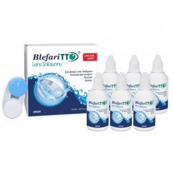 BlefariTTO Lens Solüsyonu 60 ml x 6 Adet
