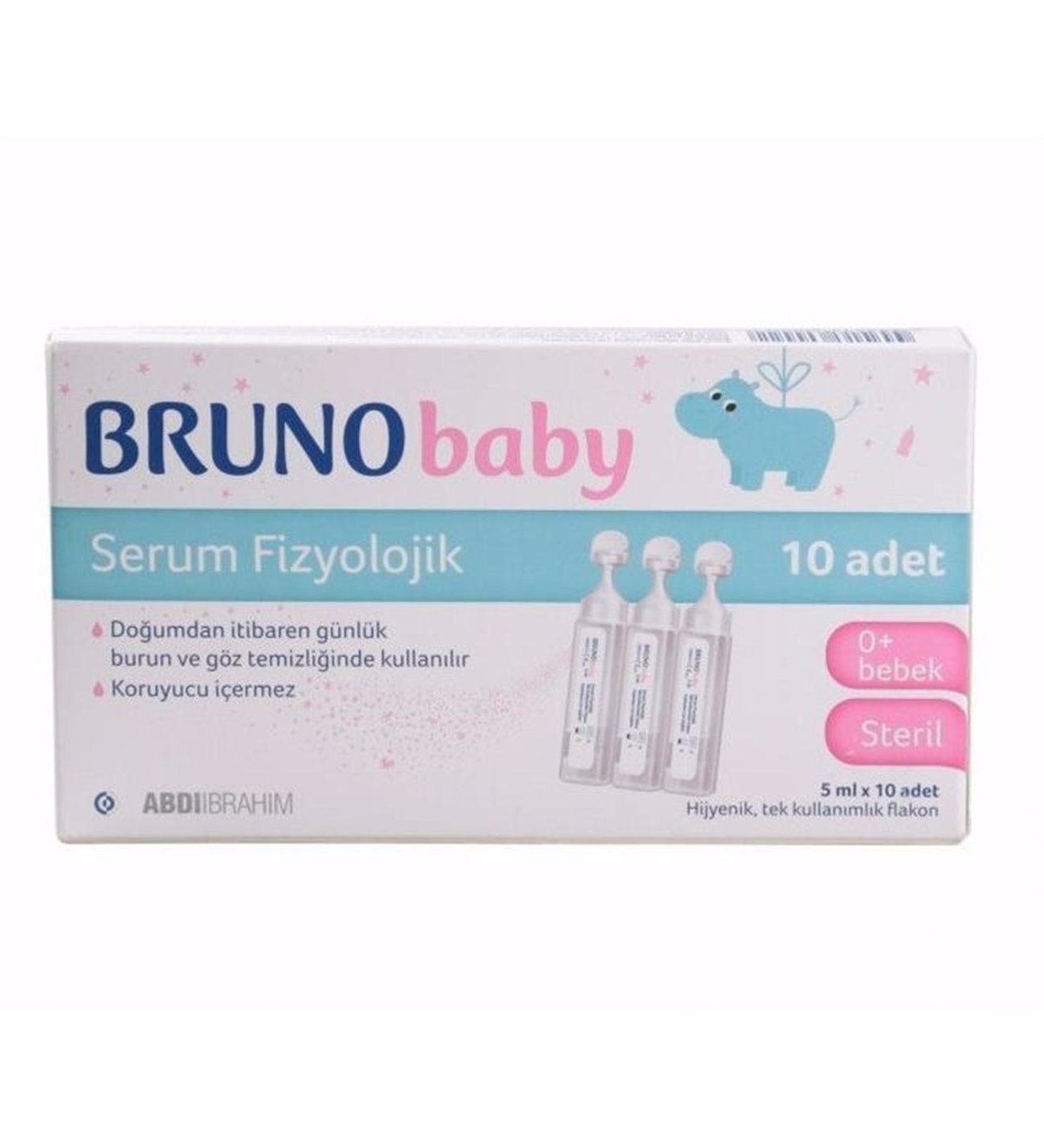 Bruno Baby Serum Fizyolojik 5mlx10 Adet Flakon
