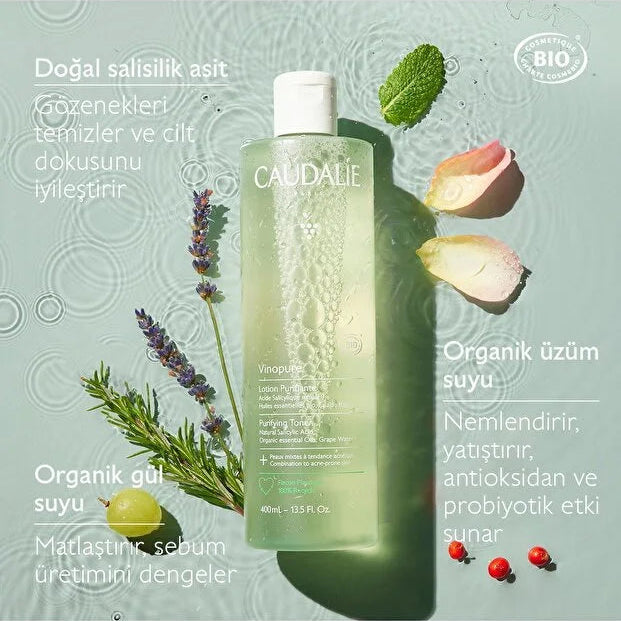 Caudalie Vinopure Purifying Toner 400ml