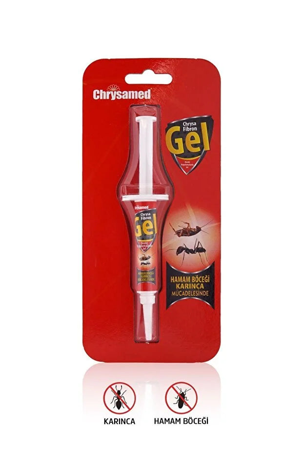 Chrysamed Chrysa Fibrron Jel Karinca Hamam Böceği Jeli