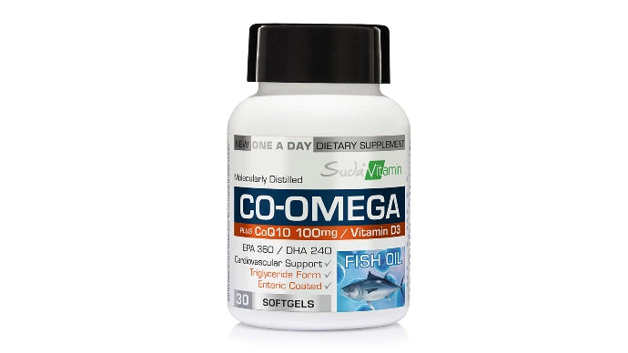Suda Vitamin CO-Omega Coenzyme Q10 30 Yumuşak Kapsül